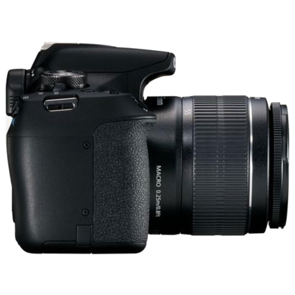 Canon EOS 2000D SLR Camera with EFS 18-55 DC III Lens Black