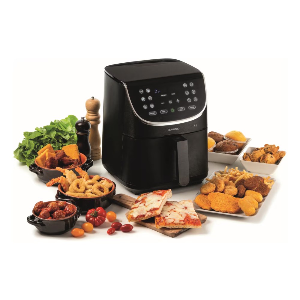 Kenwood Air Fryer XXXL HFM80.000SS Black 1700W