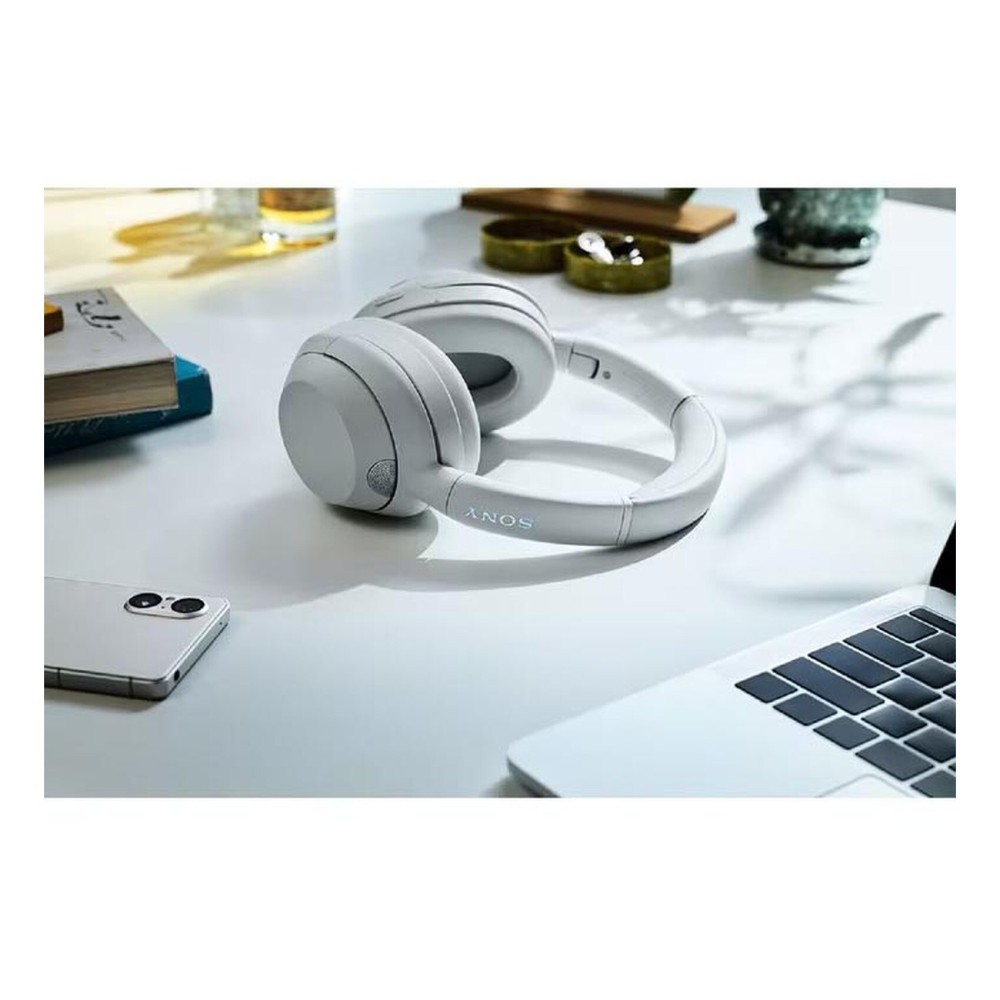 Sony ULT Wireless Noise Cancelling Bluetooth Over-Ear Headphones WHULT900NW Off White