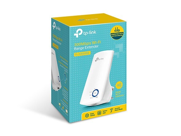 TP-Link 300Mbps Wi-Fi Range Extender TL-WA850RE I Easy Wi-Fi Extension Flexible Placement