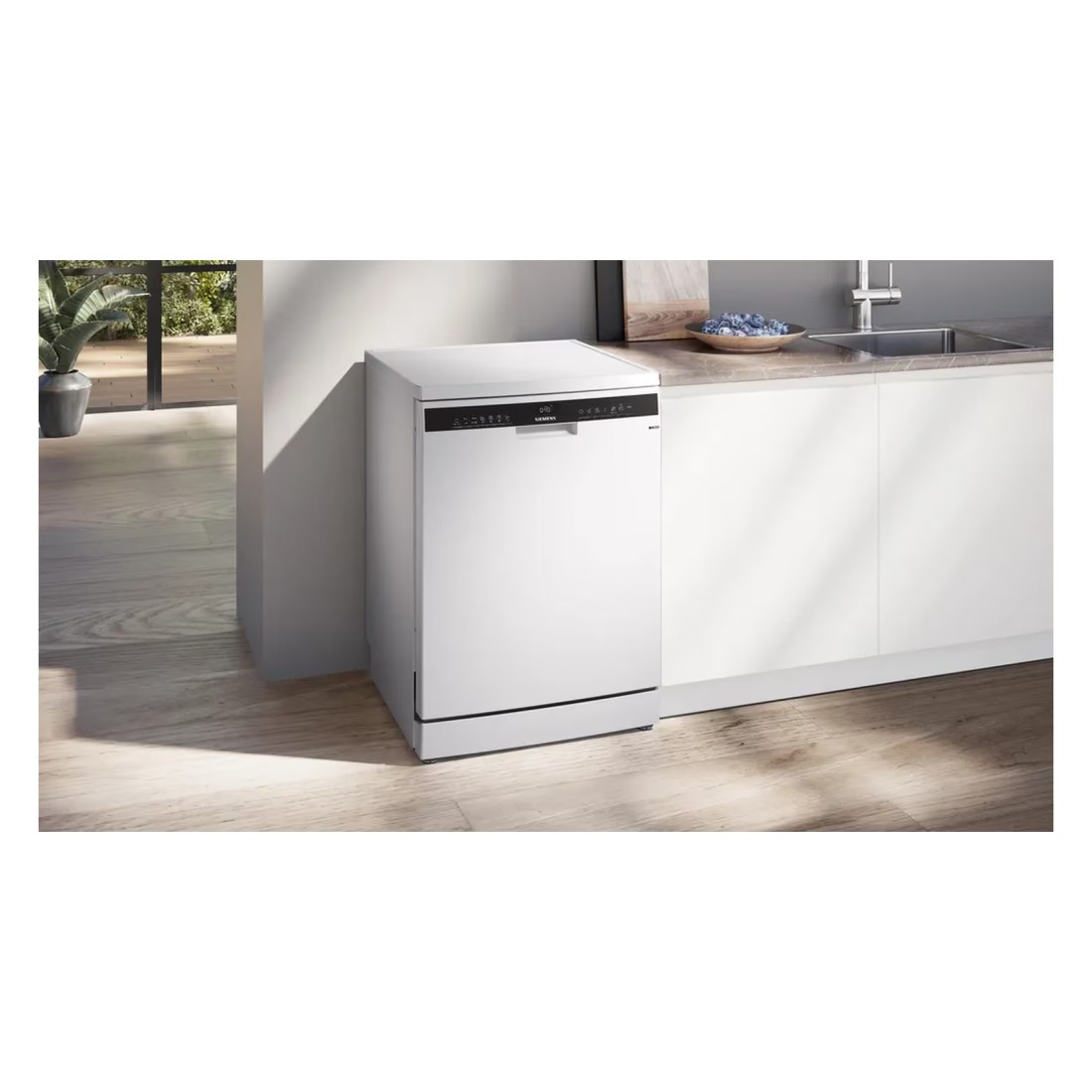 Siemens Series iQ300 Free Standing Dishwasher SN23HW65MM White 60cm