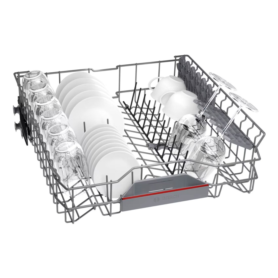 Bosch Series 4 Free-Standing Dishwasher SMS4ECI26M Brushed Steel 60cm 14 Place Settings