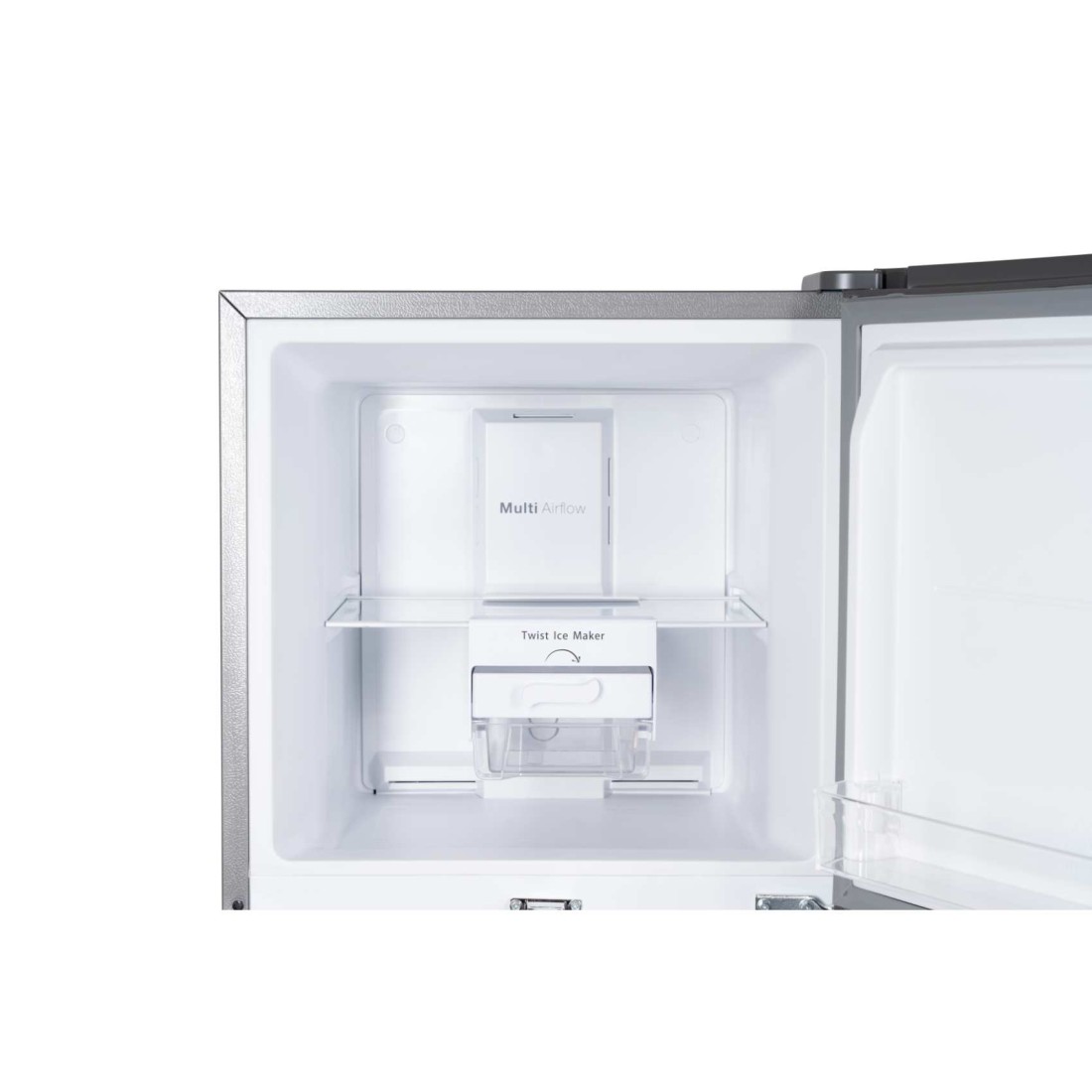 Terim 220L Net Capacity Double Door Top Mount Refrigerator Bright Silver TERR300S