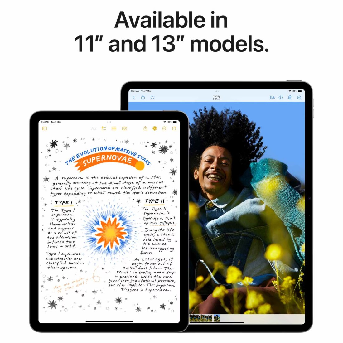 Apple iPad Air 11 Tablet, 128GB, Space Grey, 8GB RAM, 11-Inch, 12 MP Camera, Liquid Retina Display, Wi-Fi Only