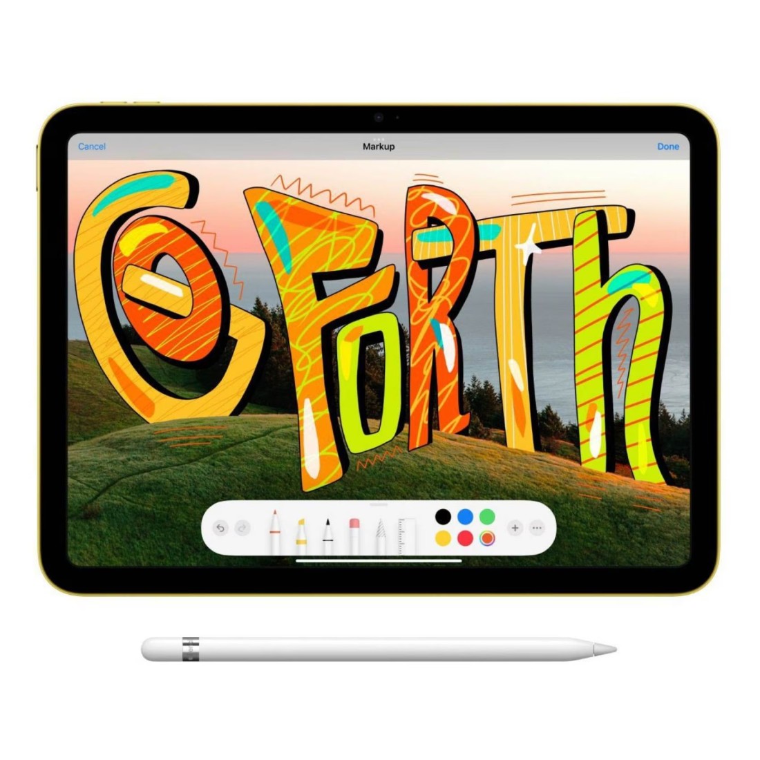 Apple iPad 10th Generation Tablet, 256GB, Pink, 10.9-Inch, 12 MP Camera, Multi‑Touch Window Display, Wi-Fi (UAE Version)