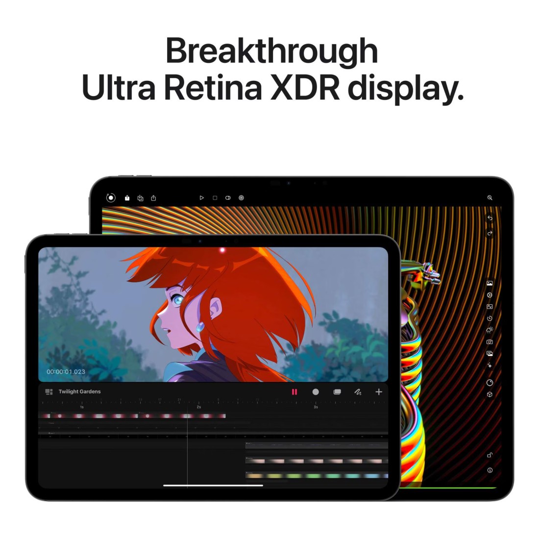 Apple iPad Pro 11 Tablet, 256GB, Space Black, 8GB RAM, 11-Inch, 12 MP Camera, Ultra Retina XDR Display, Wi-Fi Only with Standard Glass