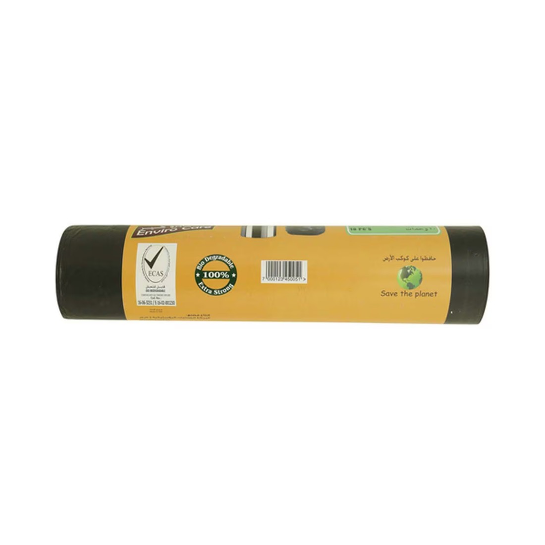 Enviro Care 79 Gallon Biodegradable Garbage Bag Black 10 Garbage Bags