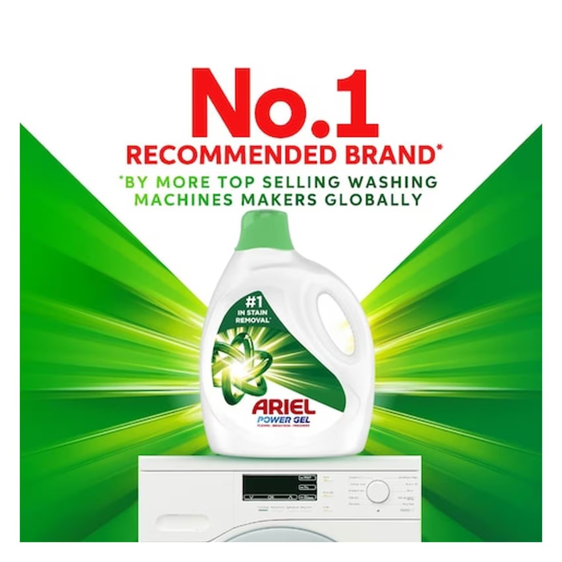 Ariel Power Gel Liquid Detergent Original 4L