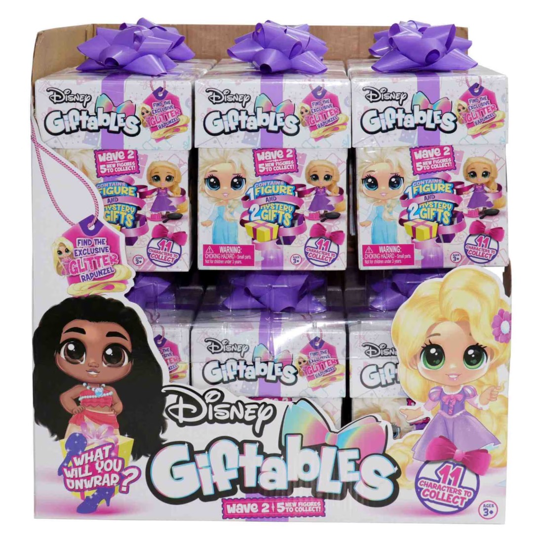 Disney Giftables Figure And 2 Mystery Gifts CDU12
