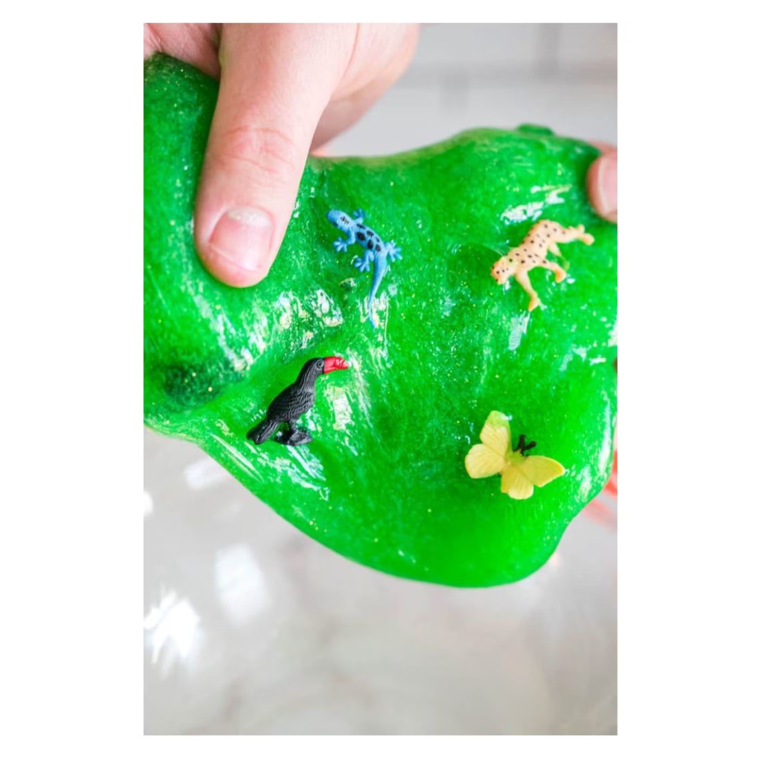 Toon Toyz Crystal Magic DIY Slime Green