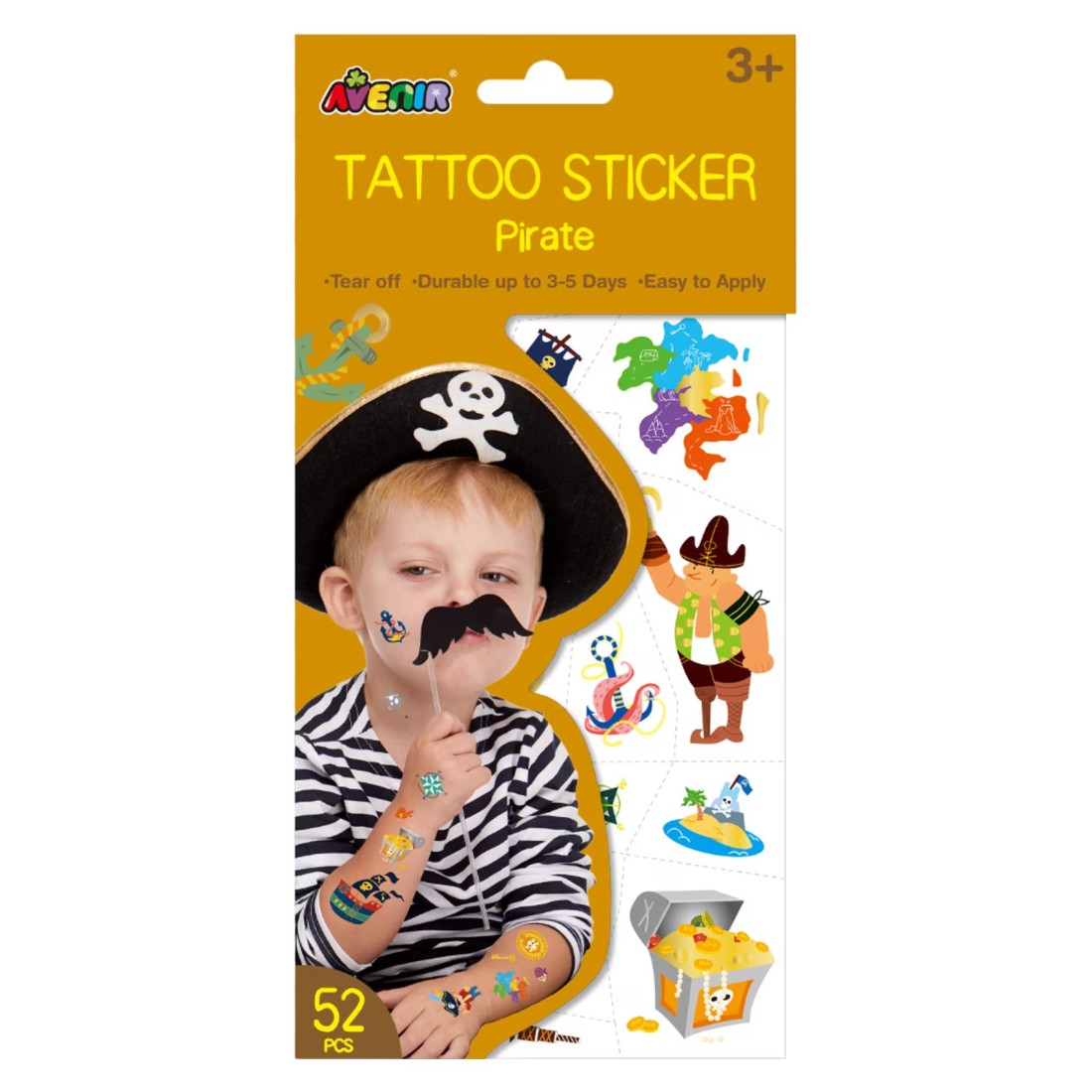 Avenir Tattoo Sticker AVTS2181(45-52) Assorted