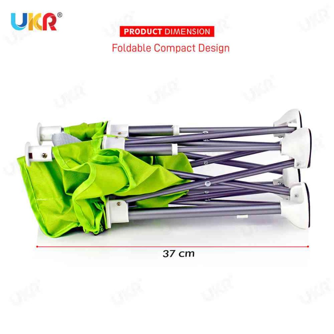 Baby Chair Foldable with Bag Green