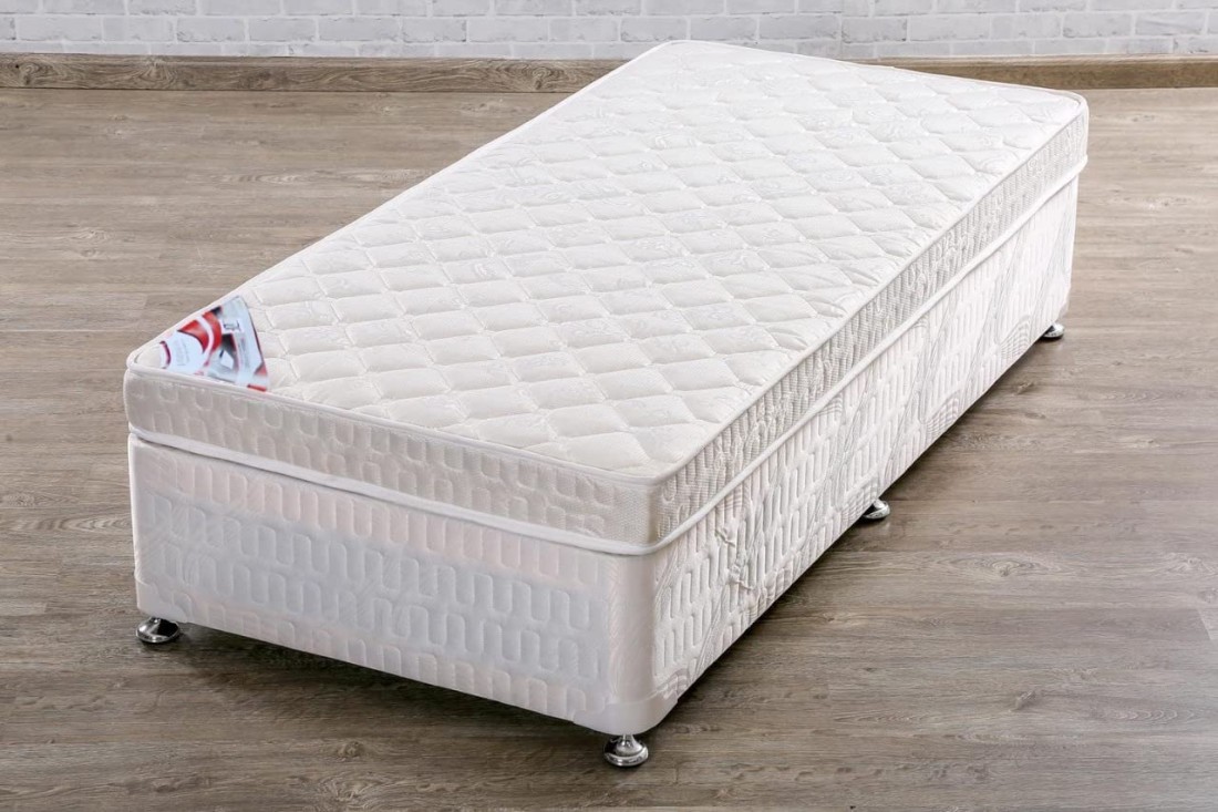 Galaxy Design Medical Mattress White Color - Single Size ( L x W x H ) 190 x 90 x 12 cm - 1 Year Full Warranty.