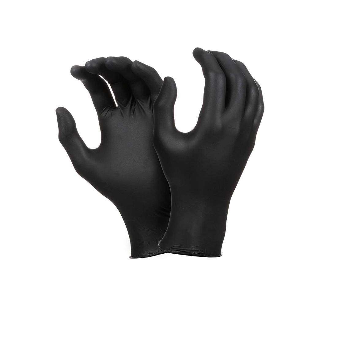 Falcon Nitrile Gloves - Black Powder Free - 100 Pieces (Small)