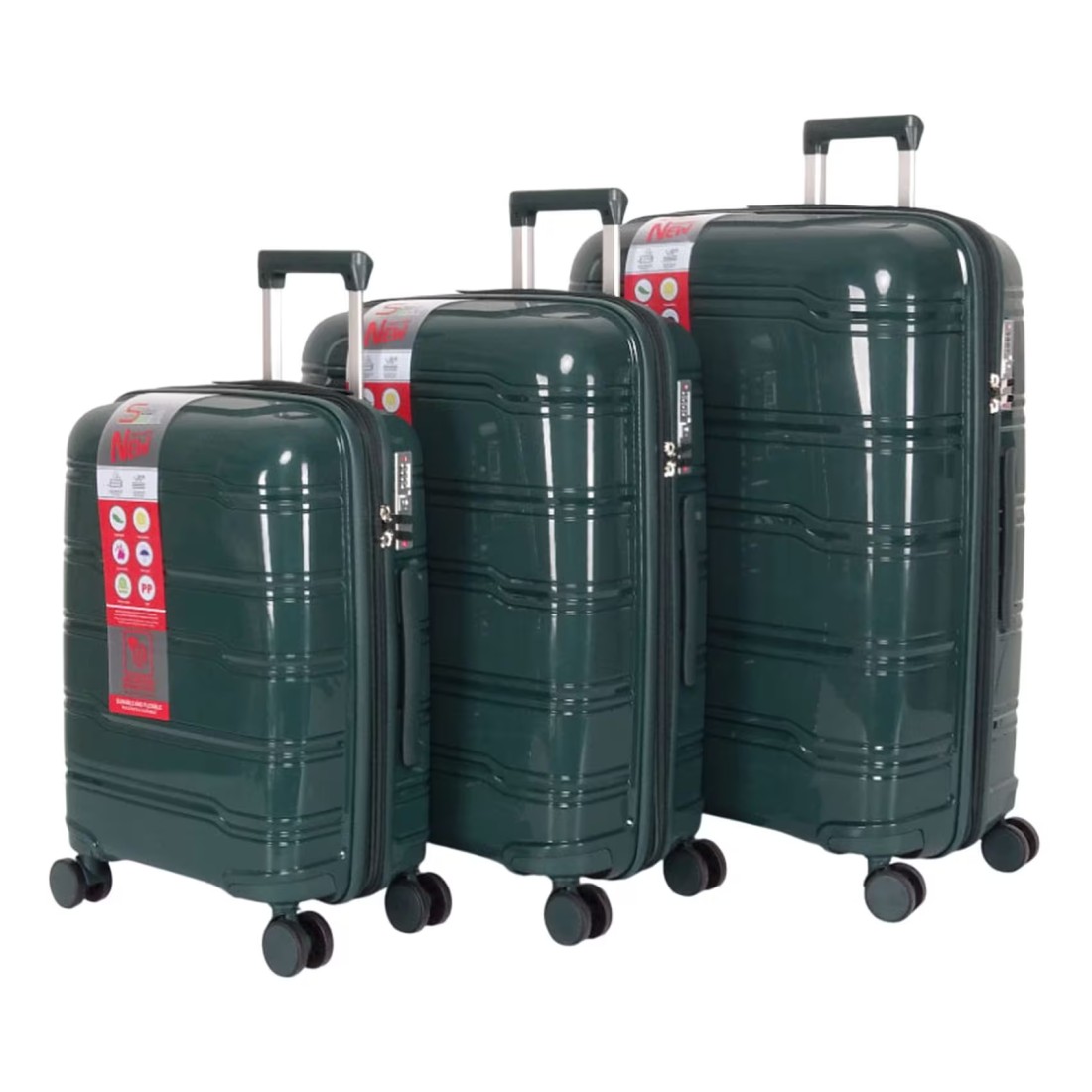 See&amp;Saw Luggage Hard Trolley Set 3 PCS