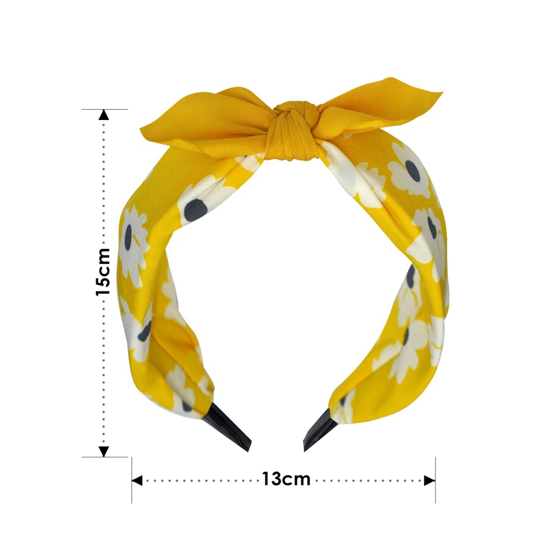 Aiwanto Hair Band for Girl's Yellow Head Band Party Office Cute Hair Clips