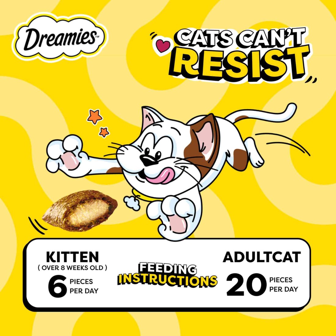 Dreamies Cat Treats with Delectable Duck 60g