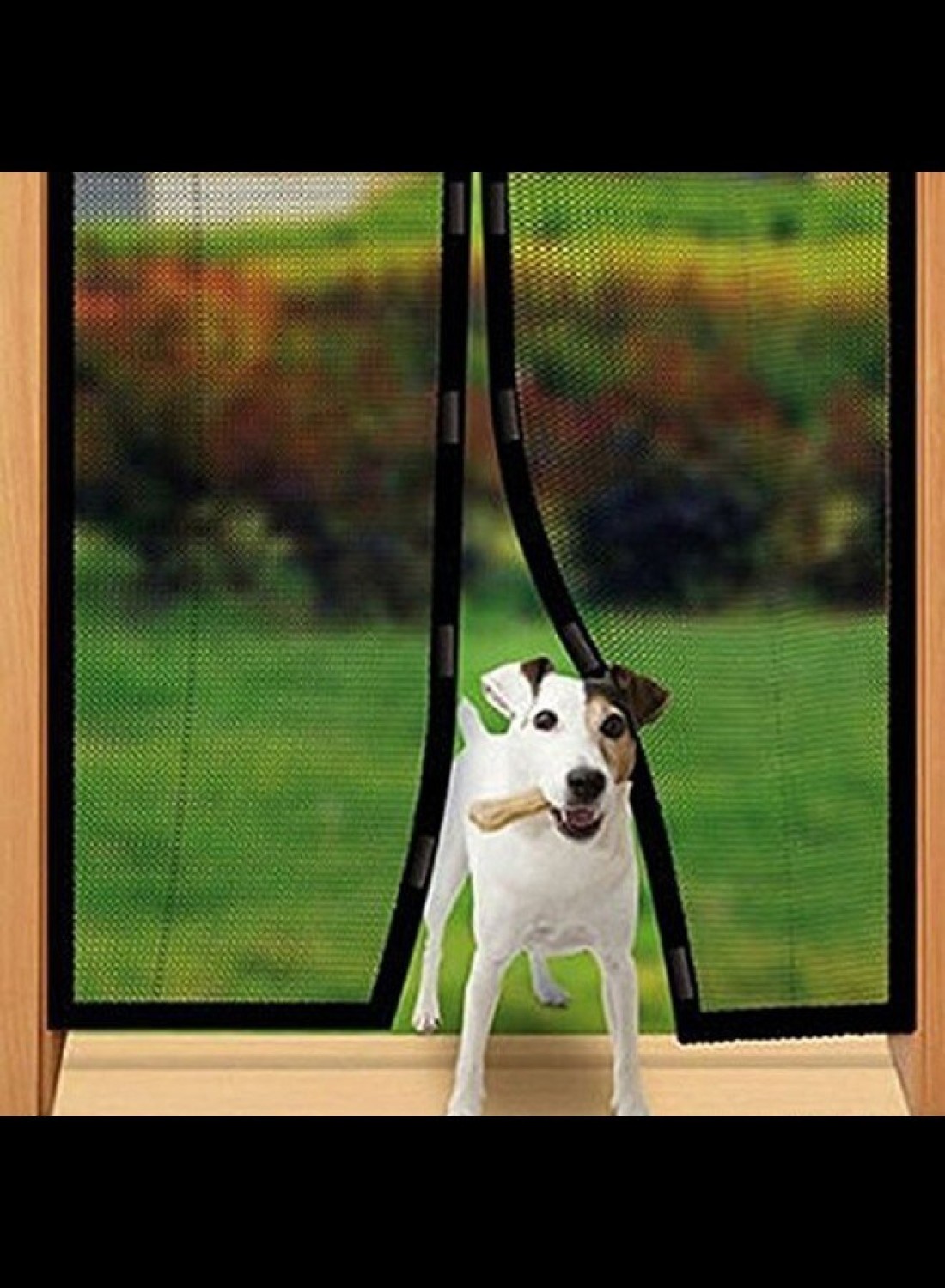 Radiotronics Magic Mesh ORIGINAL Magic Mesh Screen Net Door With Magnetic Fastening