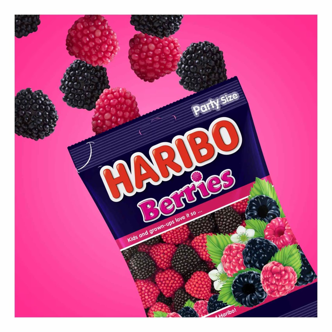 Haribo Berries Cup Candy, 175g
