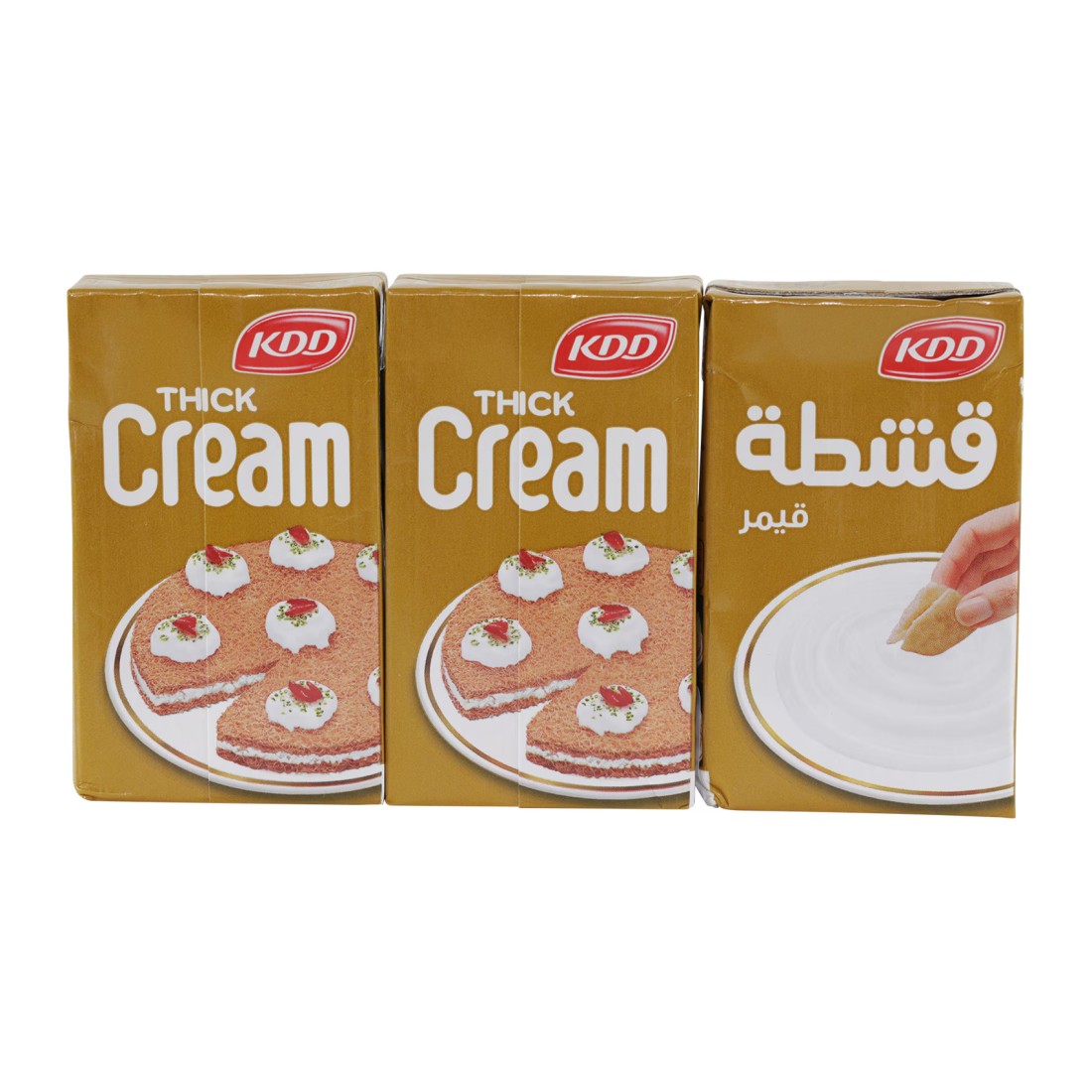 كاي دي دي كريمة كثيفة، 250 ملل، حزمة من 3
