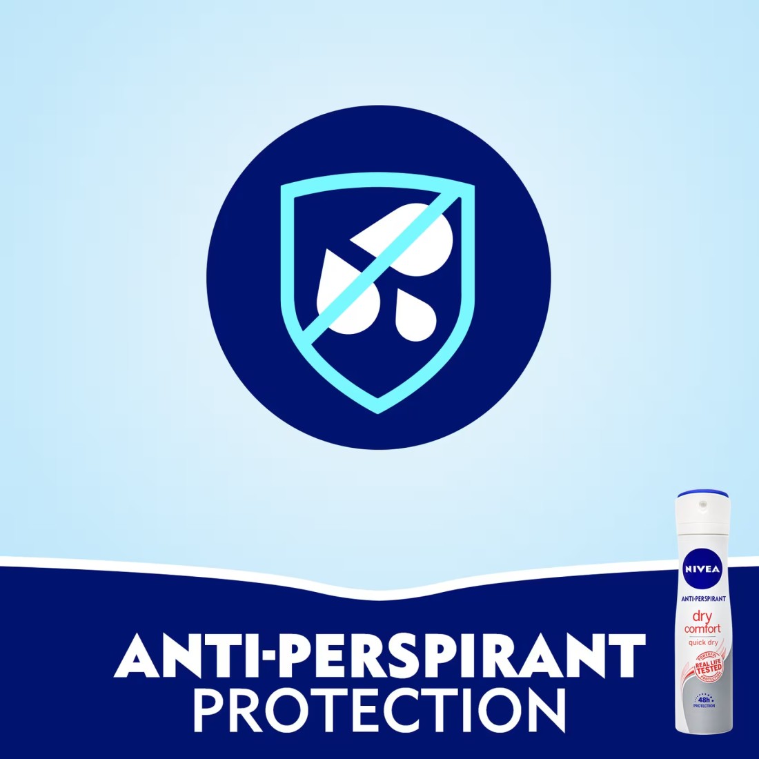 NIVEA Antiperspirant Spray for WoMen Dry Comfort Quick Dry 150ml