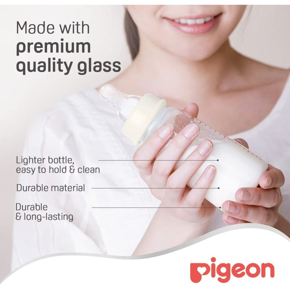 Pigeon Feeding Bottle K-4 00282 Clear 120ml