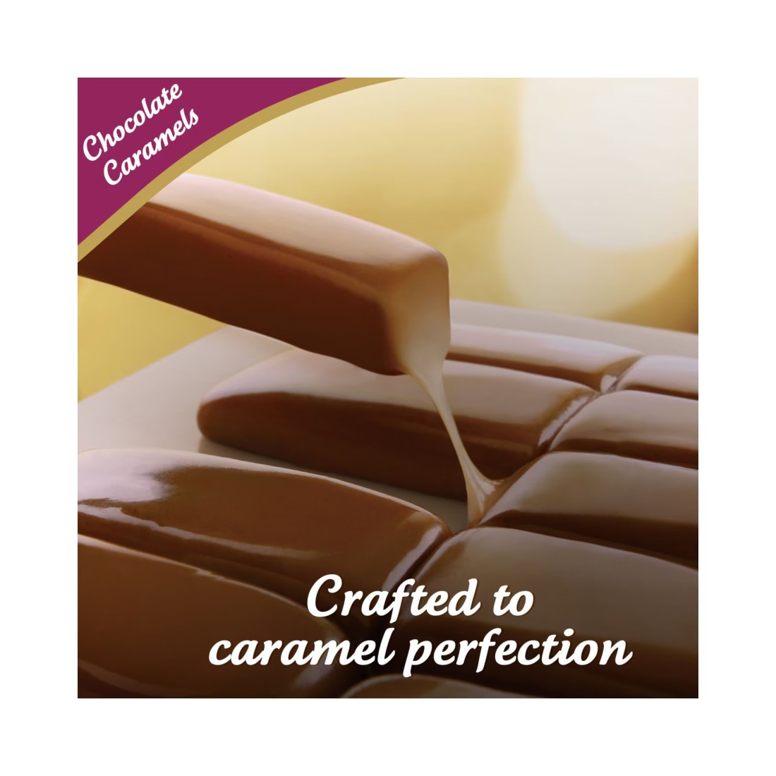 Storck Werther&#39;s Original Soft Chocolate Caramel Toffees, 100g