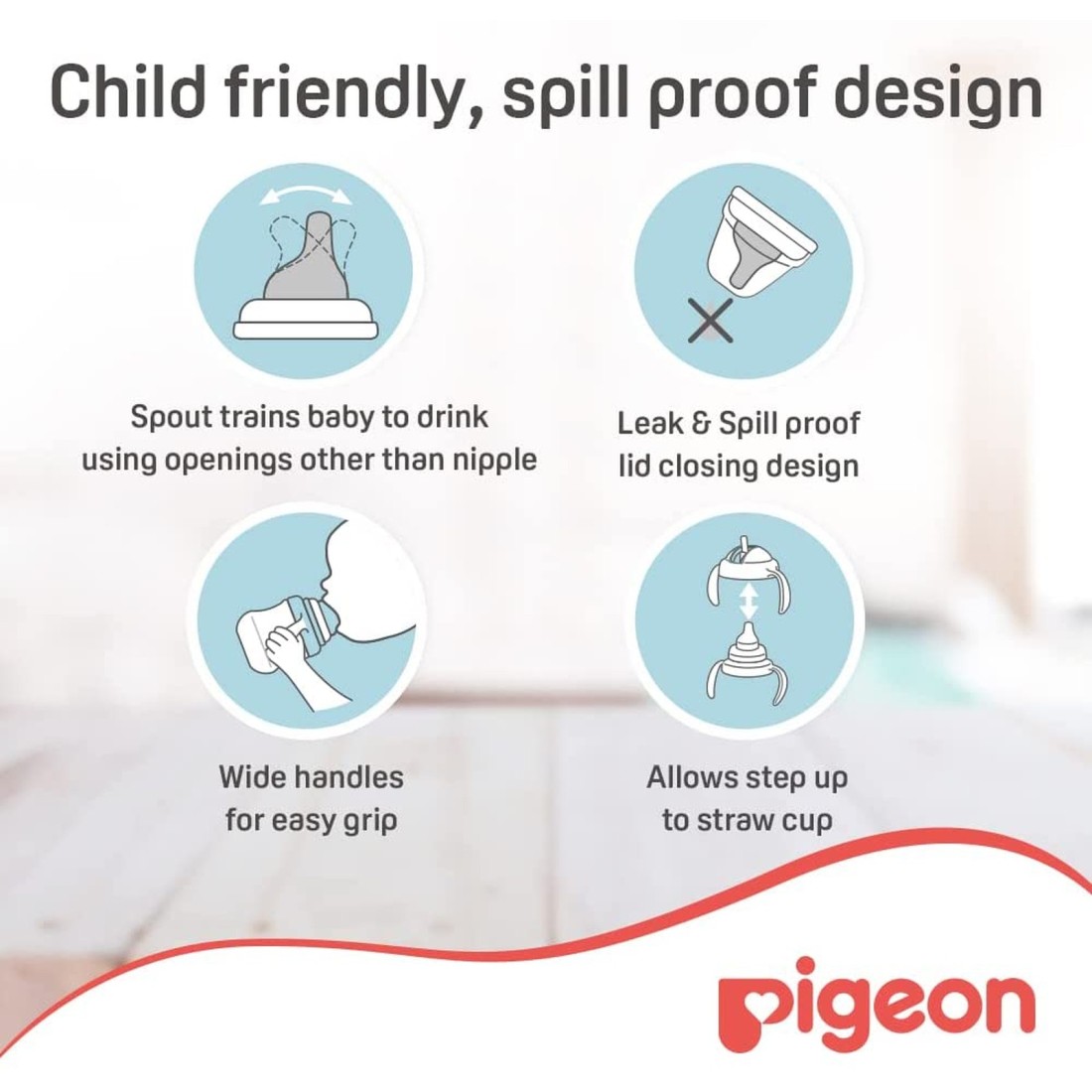 Pigeon Mag Mag Spout Cup 15732 Orange 200ml