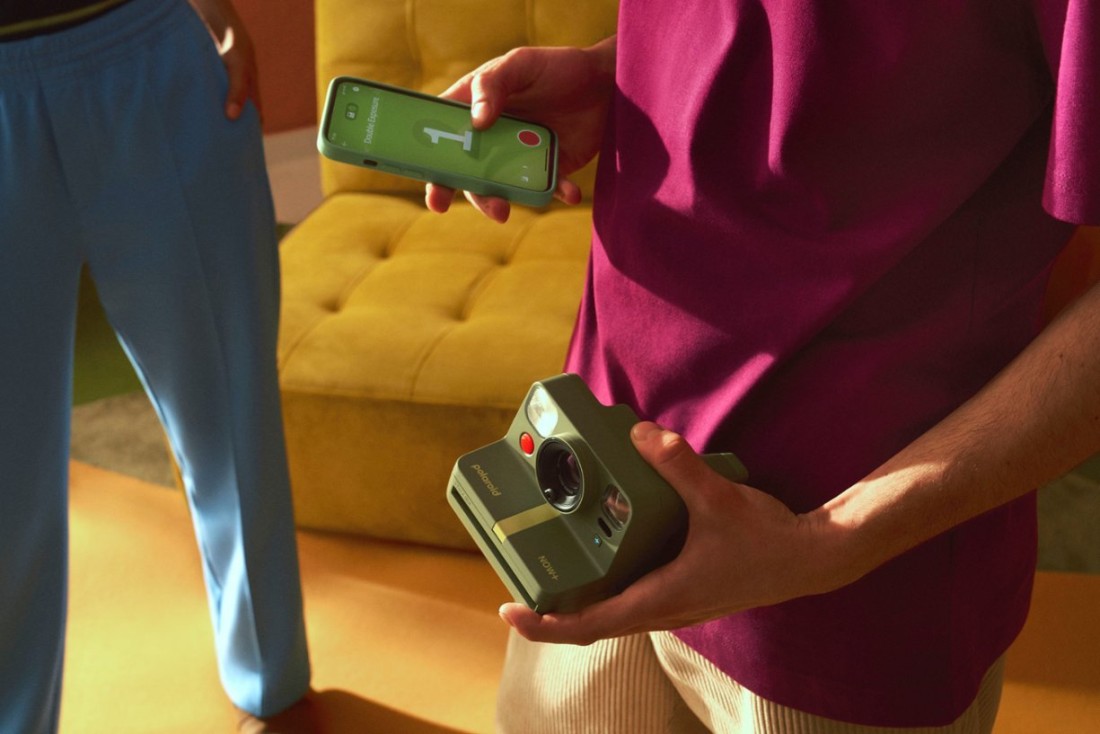 Polaroid - Now+ Instant Film Camera Generation 2 - Forest Green