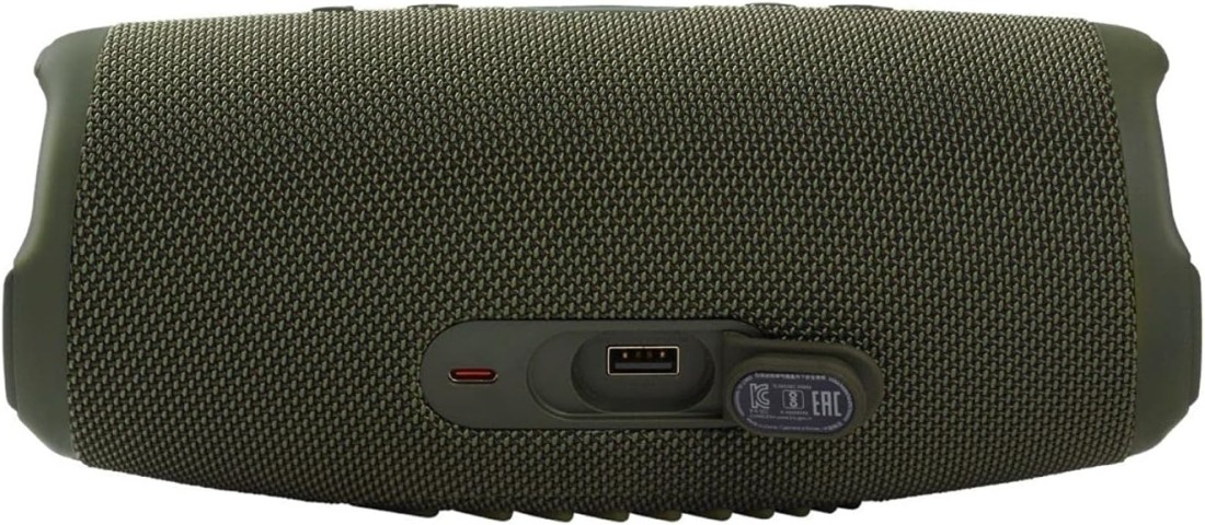 JBL Charge 5 Portable Bluetooth Speaker, Splash Proof, Green