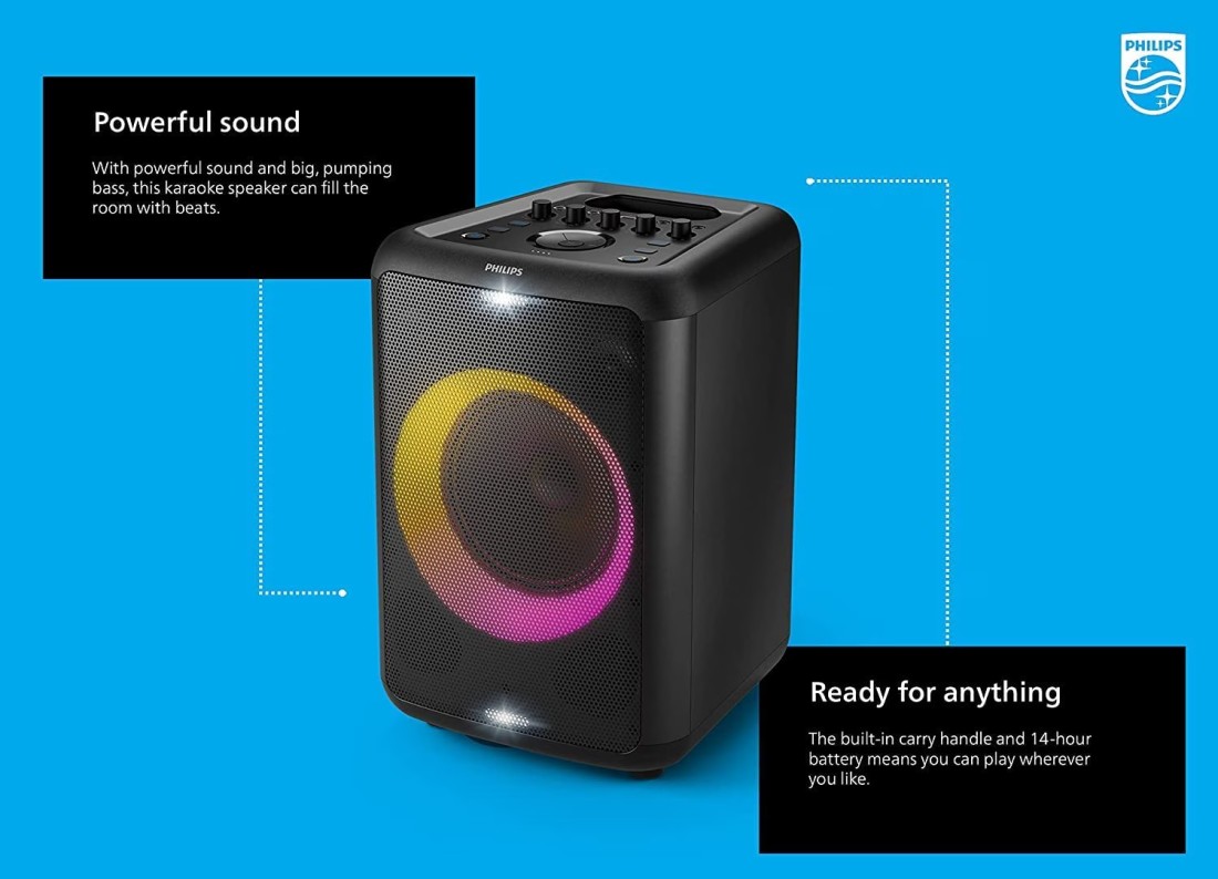 Philips TAX3206 Bluetooth Party Speaker Black