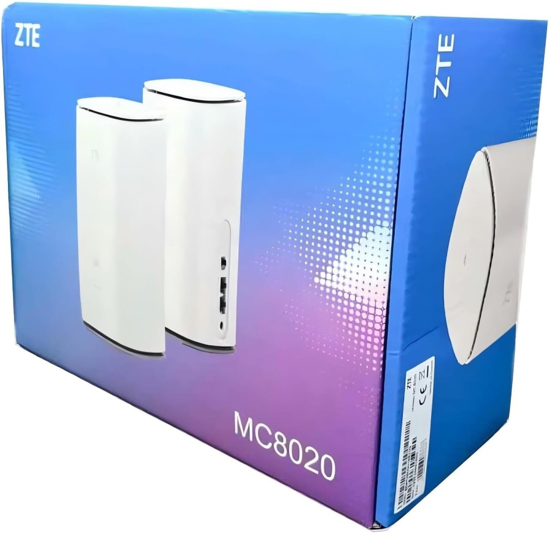 ZTE 5G CPE 3 Pro MC8020,WiFi 6 5400Mbps Router with Sim Card Slot NFC The Third Generation Support 128 Devices