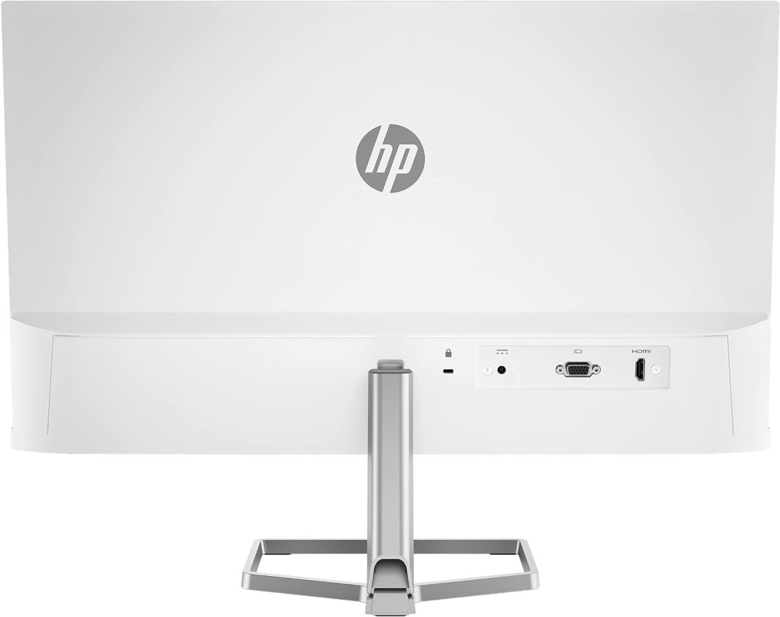 HP M24FW Monitor, 60.5 Cm / 23.8 Inches, 1920 X 1080 Pixels Full HD, White Back