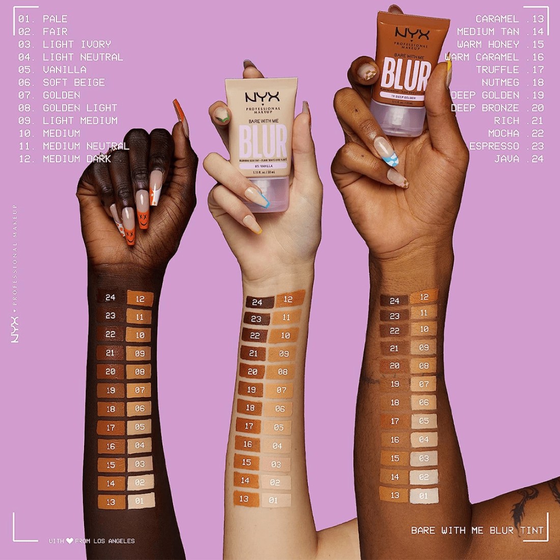 NYX Bare With Me Blur Skin Tint Foundation
