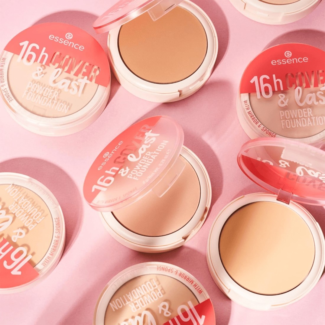 Essence 16h Cover & Last Powder Foundation