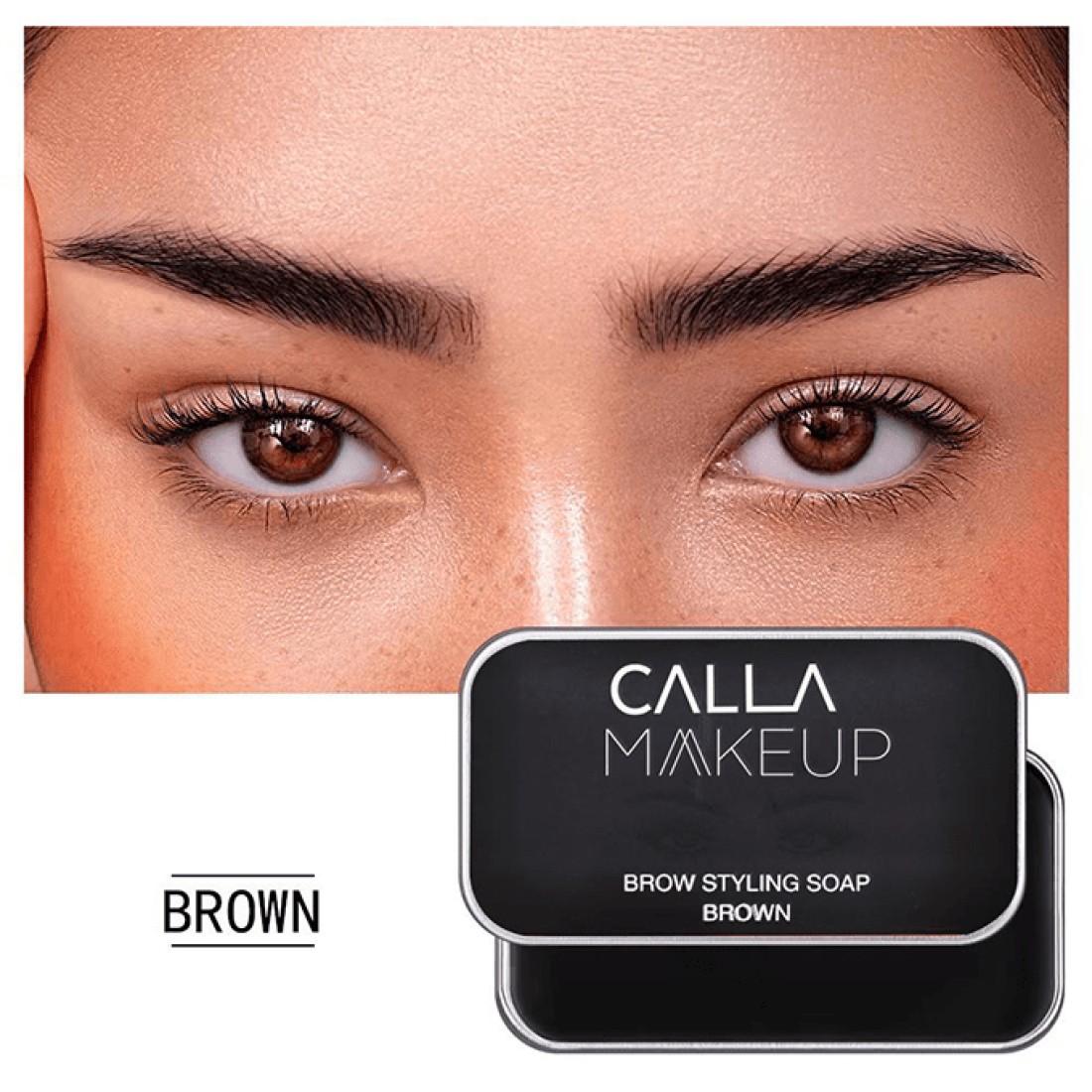CALLA Makeup Eyebrow Styling Soap Kit - Brown - CM-104