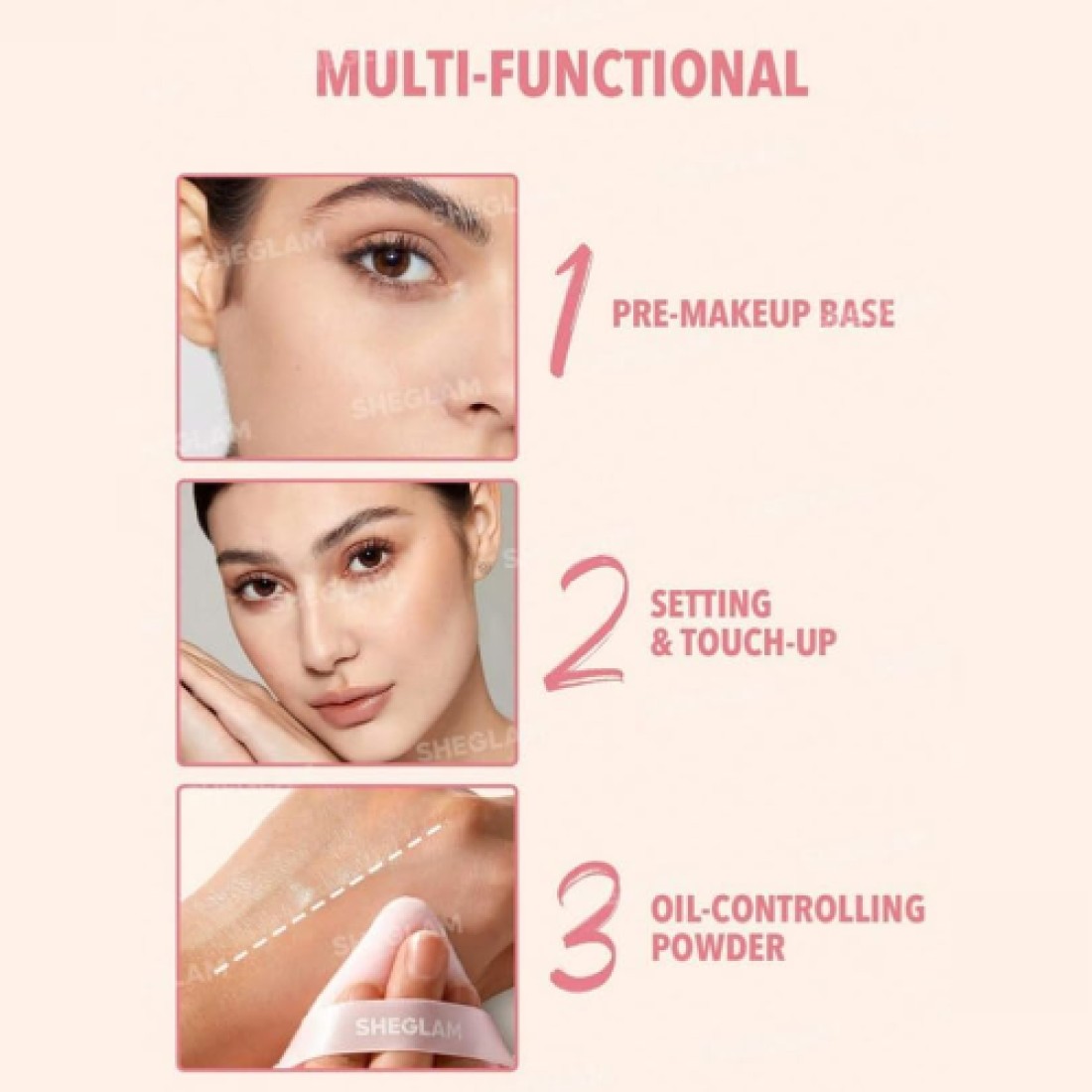 SHEGLAM Hydro Touch Refreshing Setting Powder