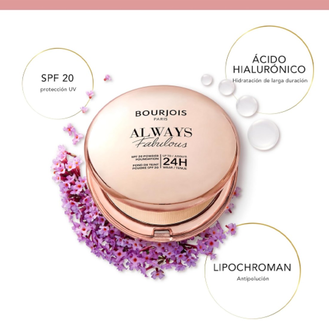 Bourjois Always Fabulous Powder Foundation SPF20