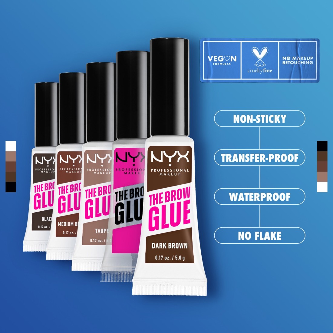 NYX Accessibility Epic Trio Eyes Set - 3 Pieces