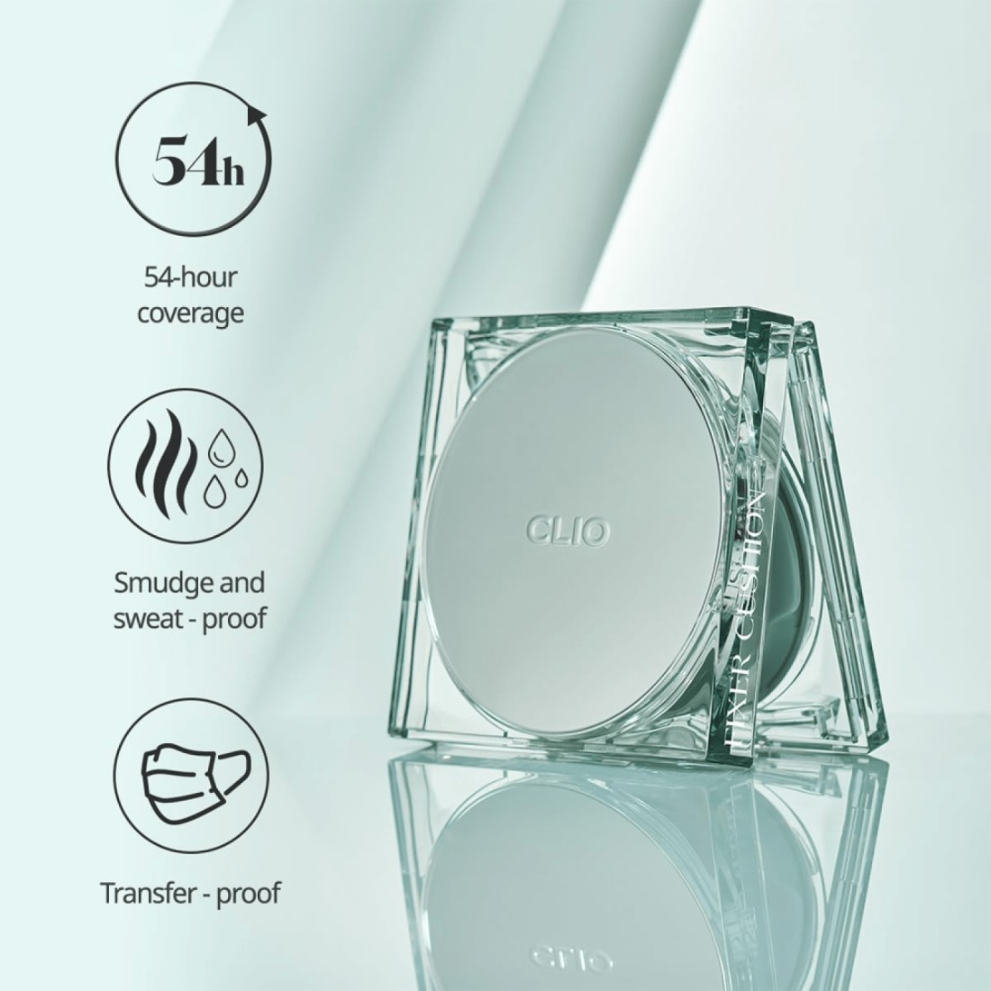 CLIO Kill Cover Skin Fixer Cushion SPF50+ Foundation