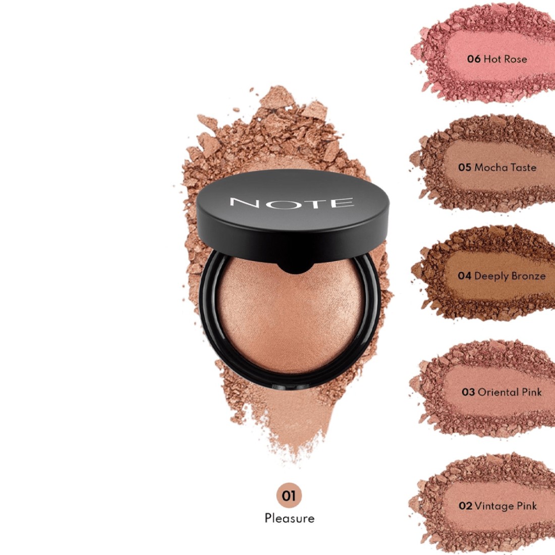 NOTE Cosmetique Baked Blusher