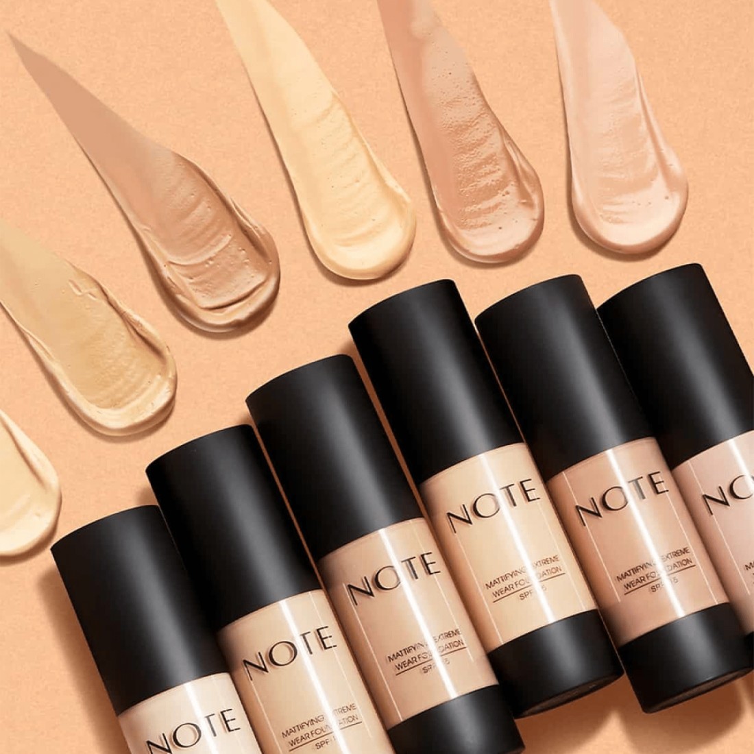 NOTE Cosmetique Mattifying Extreme Wear Foundation
