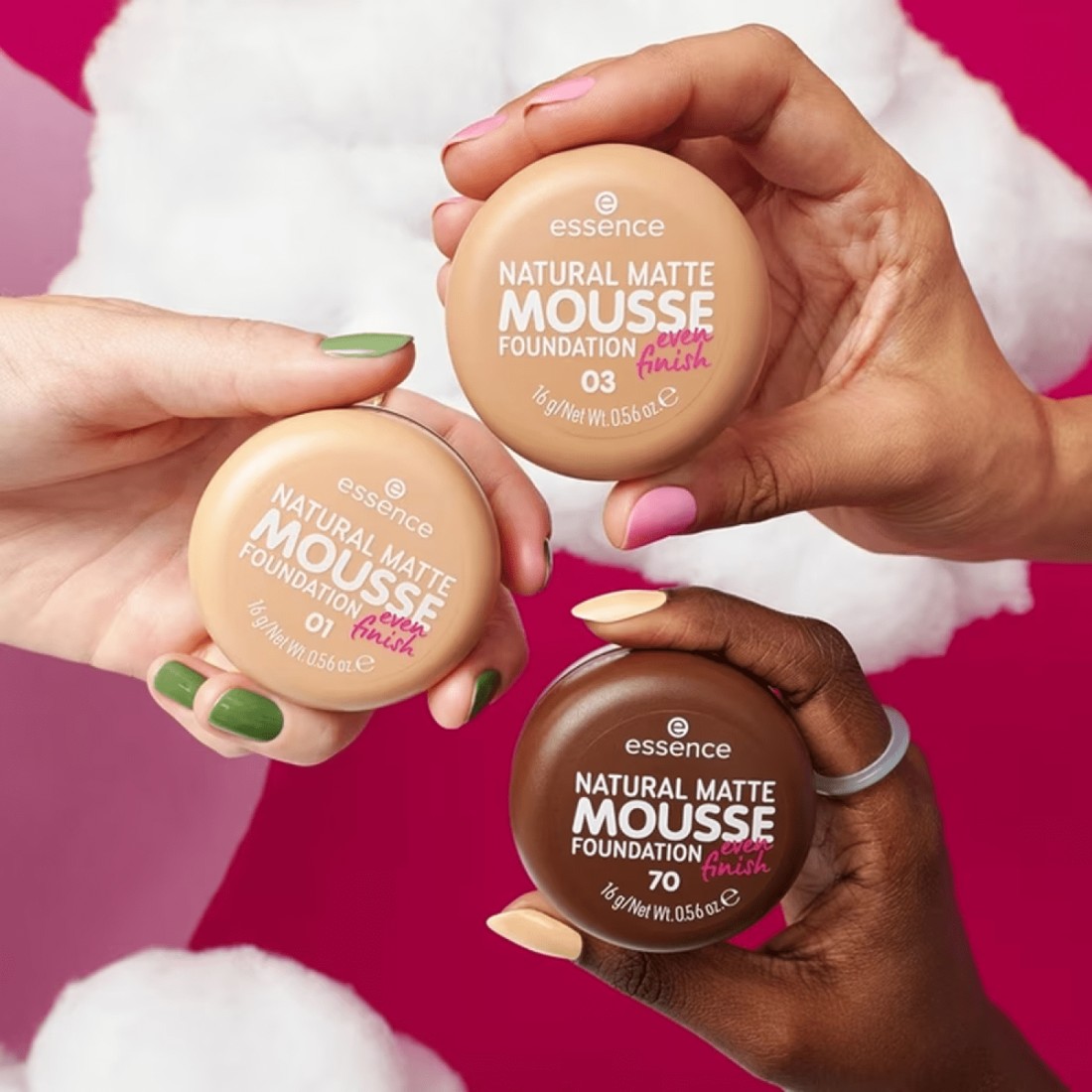 Essence Natural Matte Mousse Foundation