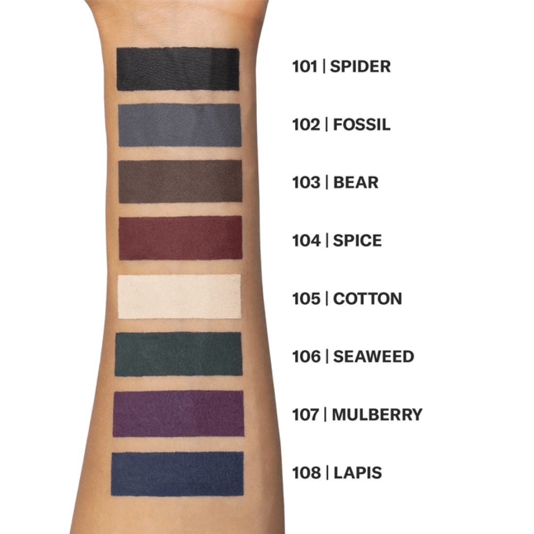 Mesauda Rebel Eyes Eye Pencil - 106 Seaweed