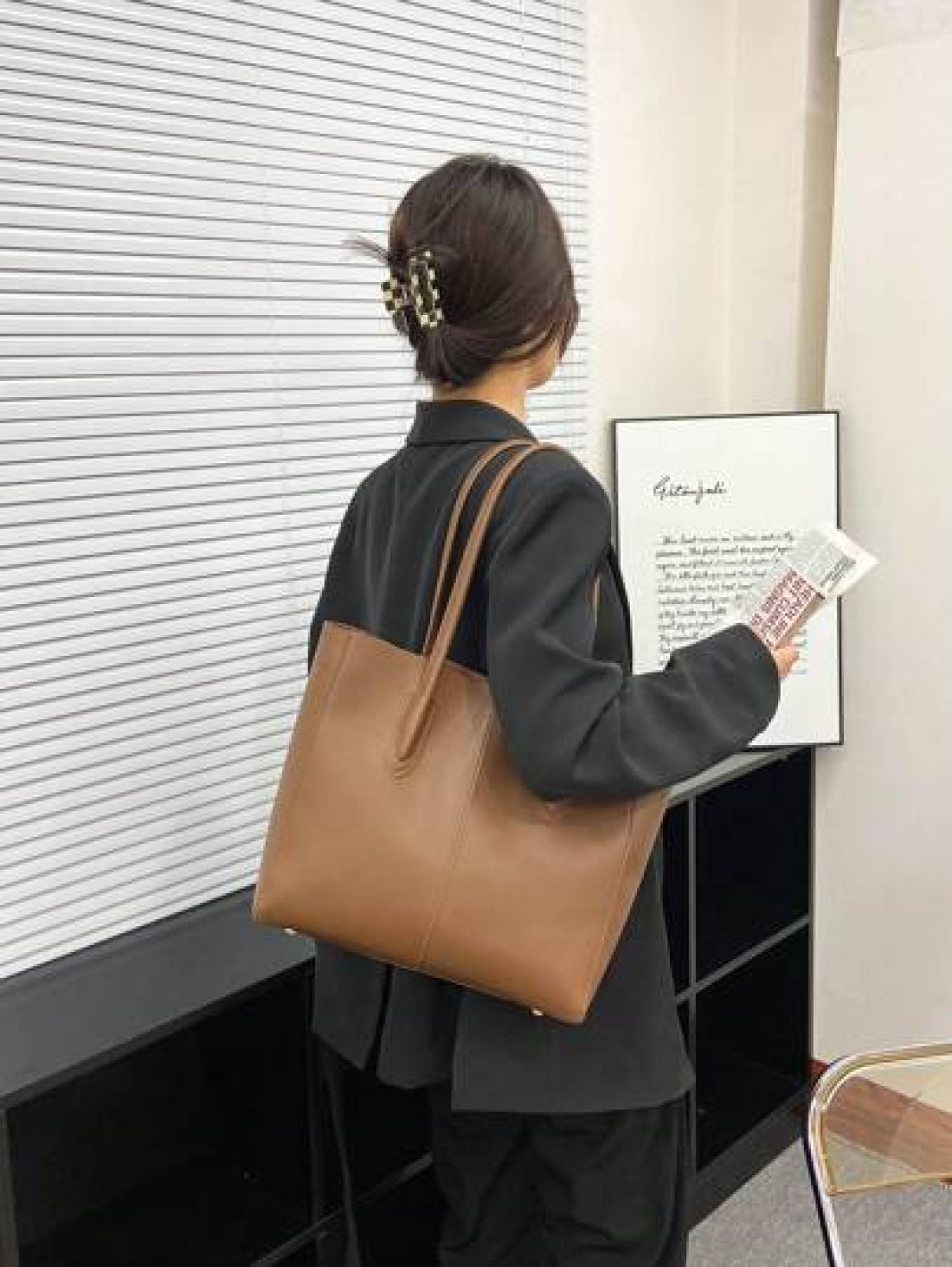 Large Capacity Bag For Women Fashionable Commuting Class Tote Bag Women s Bag