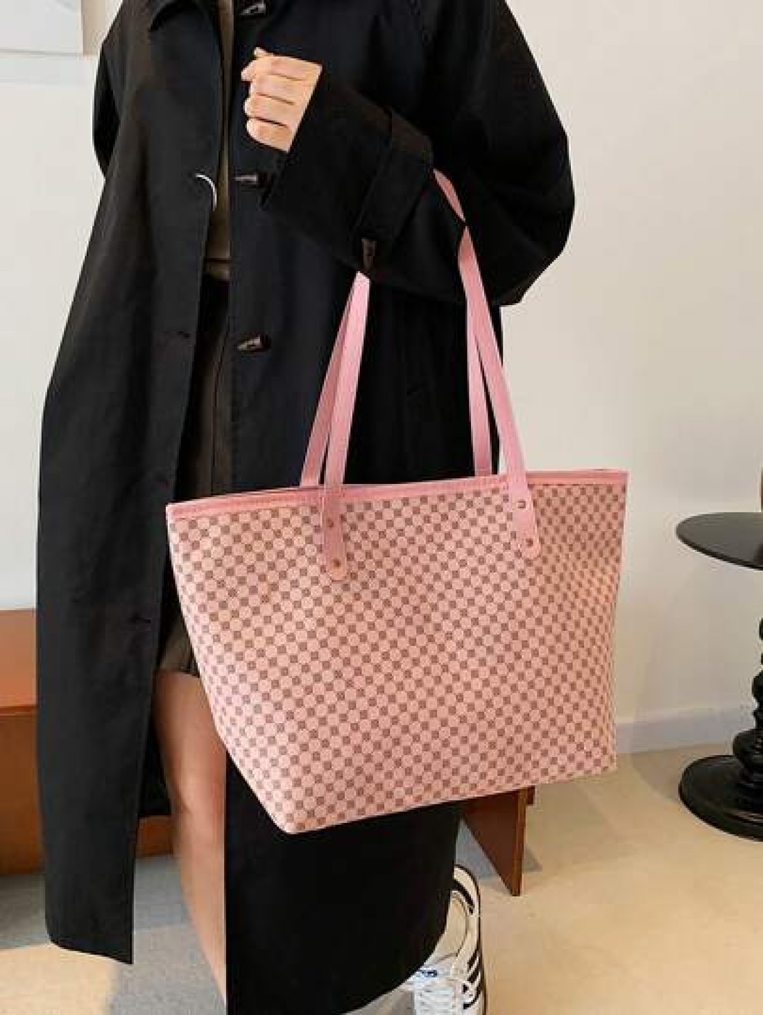 Tote Bag Female Large Capacity College Student Class Commuter Bag Shoulder Woman Bag Handbag Bag