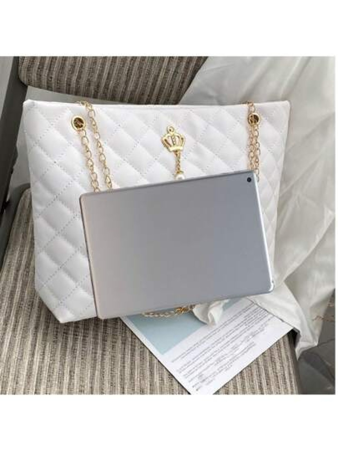 Women Diamond Patterned Shoulder Bag Crossbody Bag And Fashionable