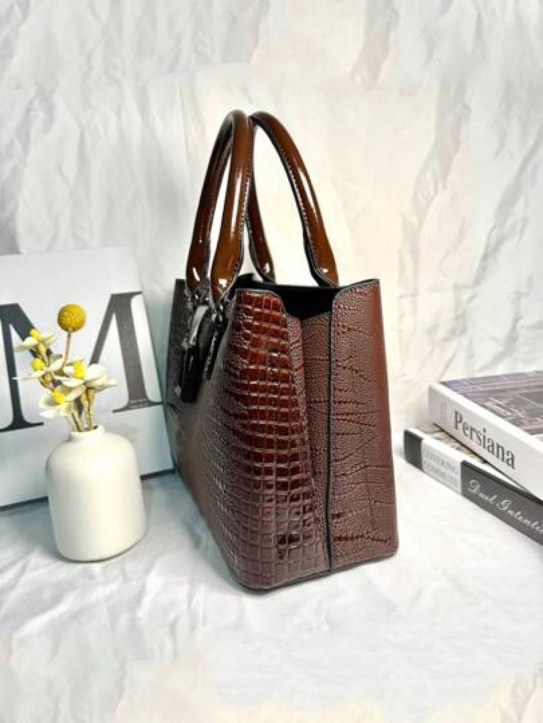 3 Piece Set PU Handbag For Women Elegant Fashion Tote With Coin Purse And Card Holder Versatile Large Capacity Shoulder Bag Chic Bag With Stylish Design Available In Multiple Colors Best Mothers Day G