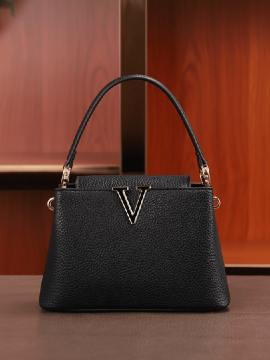 1pc Medium Size PU Leather Shoulder Bag Adjustable Strap Suitable For Daily Use Elegant Classic For Party Outfit Or Gift For Female Friends Sisters Mothers Bag For Women Elegant Best Mothers Day Gifts