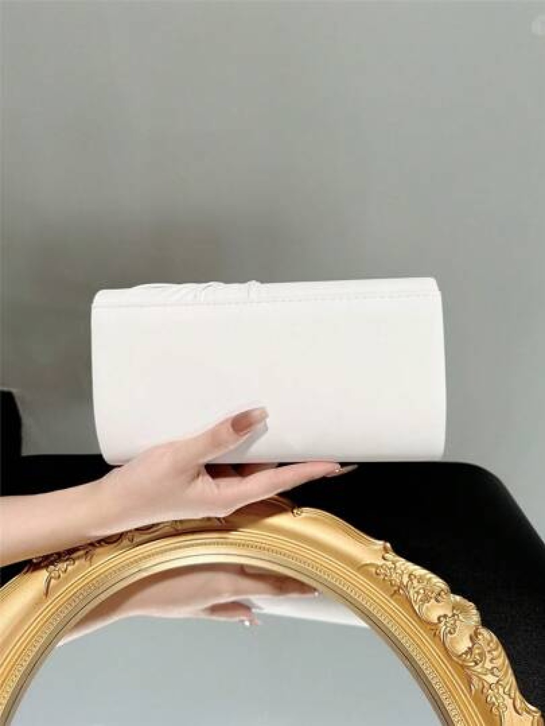 Women s Elegant Bow Knot Flap Clutch Evening Bag Formal Party Handbag Genuine Leather Wedding Purse Romantic White Bridal Bag Envelope Chain Shoulder Bag Ballroom Dance Crossbody Bag Valentines Perfec